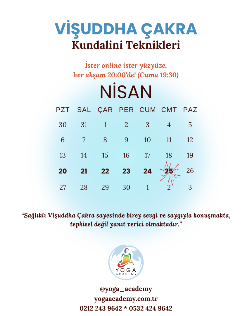 ÇAKRA ÇALIŞMALARI